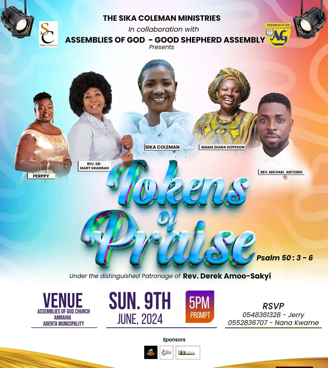 Tokens of Praise 2024 poster