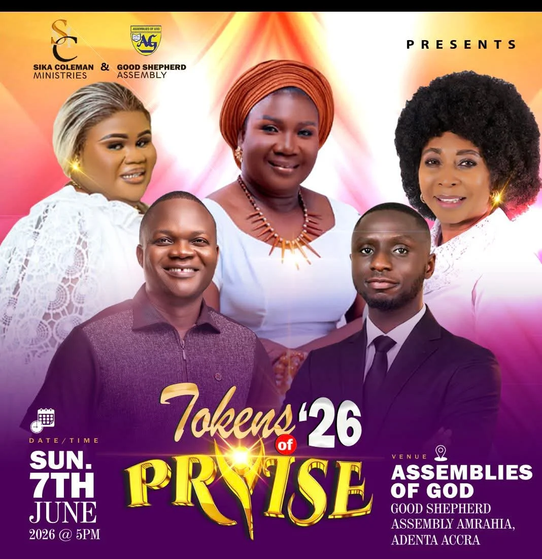 Tokens of Praise 2026 poster
